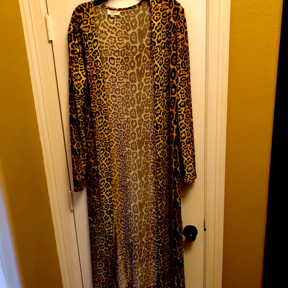 Leopard kimono